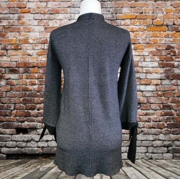 Amanda Green Black & Grey Cardigan - Picture 2 of 5